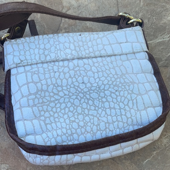 Vintage Relic crossbody bag adjustable strap exterior pocket 🦋 - Picture 5 of 8